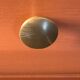 Terracotta vintage chest of drawers
