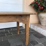 Walnut farmhouse table