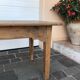 Table de ferme en noyer