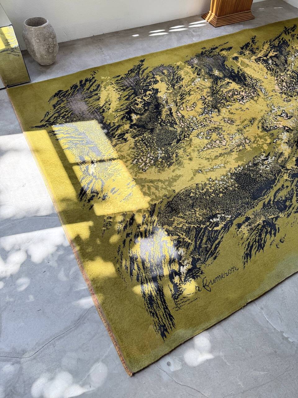 René Fumeron wool rug, 1960, Nevada model