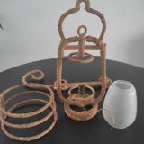 Rope wall lamp