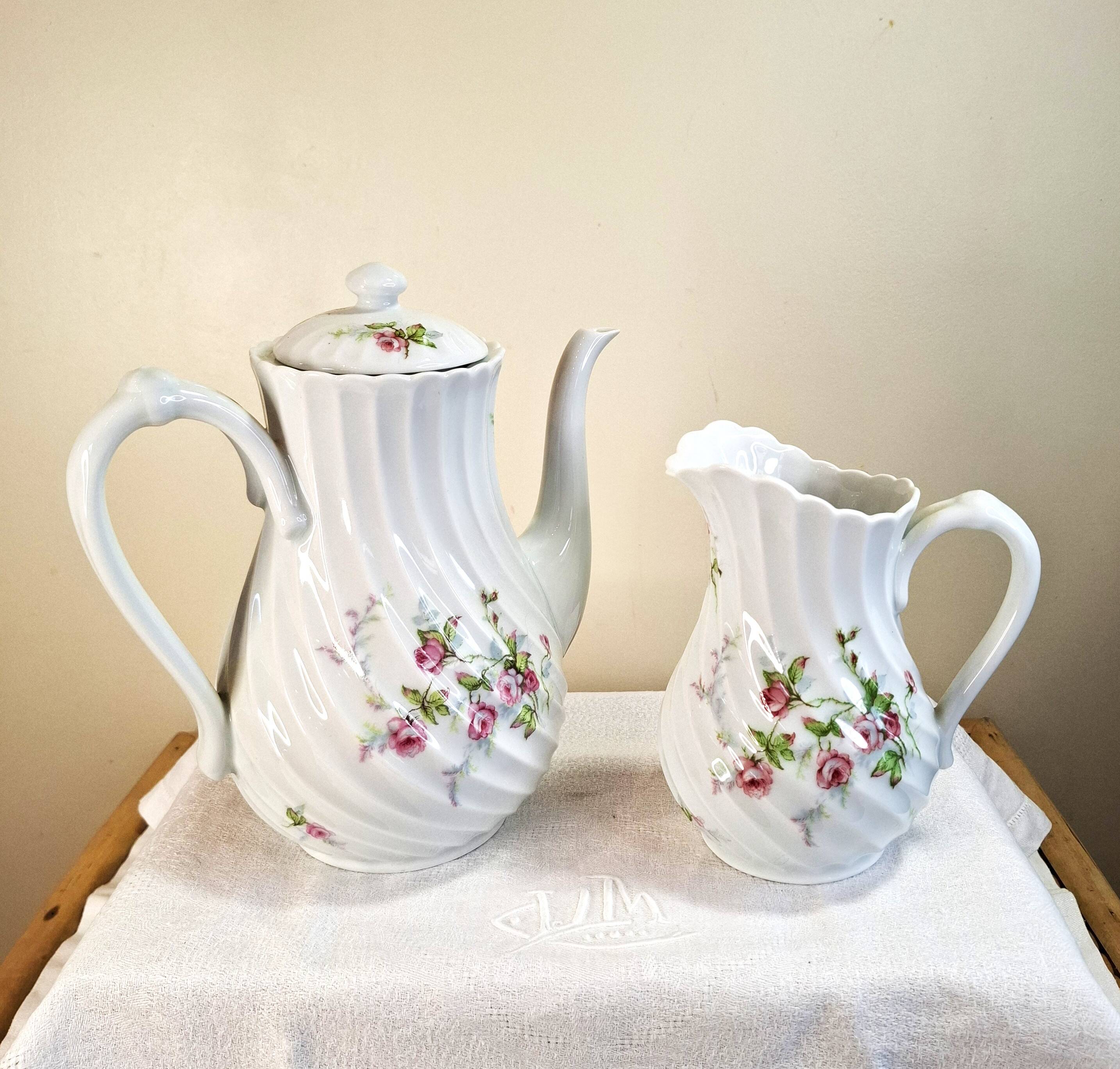 Haviland Limoges porcelain coffee service