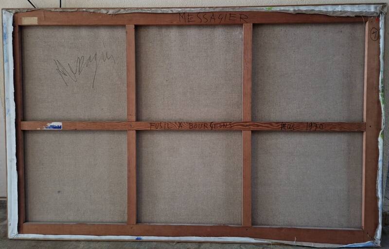 Jean Messagier (1920-1999) - Oil on canvas - Bud rifle