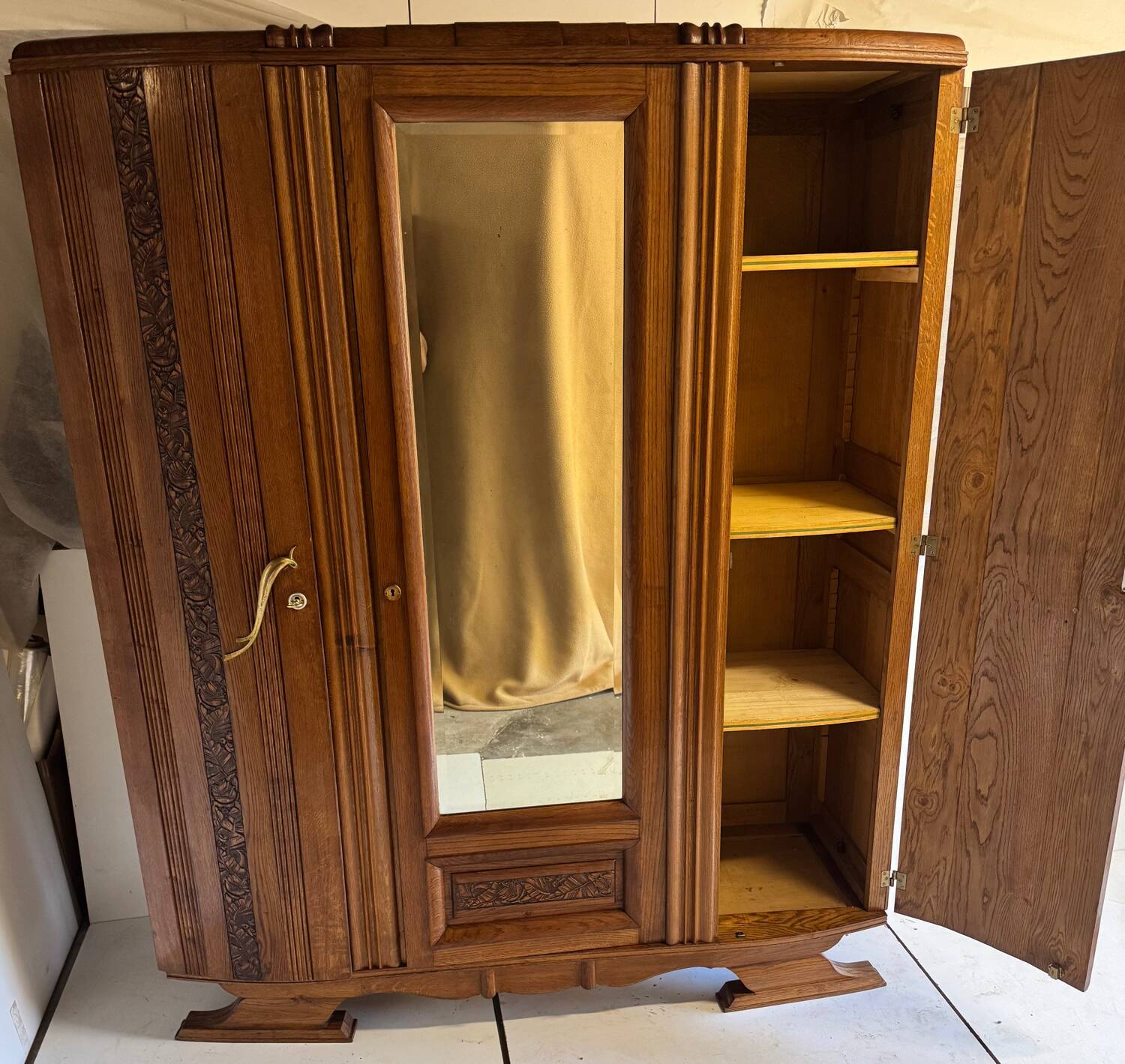 Parisian Art Deco wardrobe