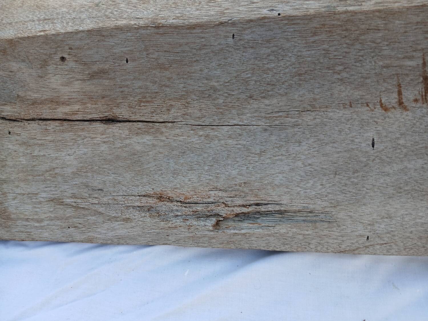 Old wooden trough / drinking trough