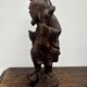 Carved wooden sculpture "Chinese peasant", early 20th century.