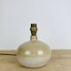 Vintage stoneware ball lamp, ceramic from the 70s