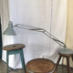 Three articulated lamps on Luxo base