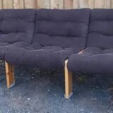 Yngve Ekström Sweden 3-seater sofa in pine