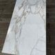 Table basse marbre calacatta design 1970