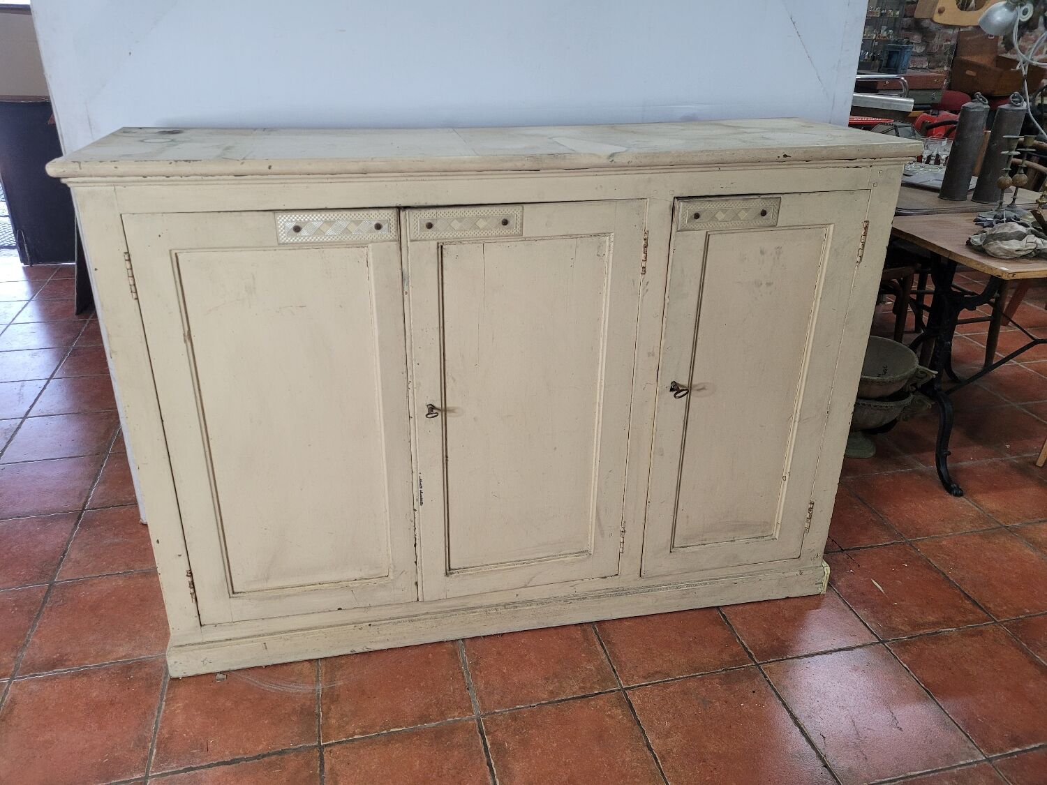 Enfilade 3 doors original patina