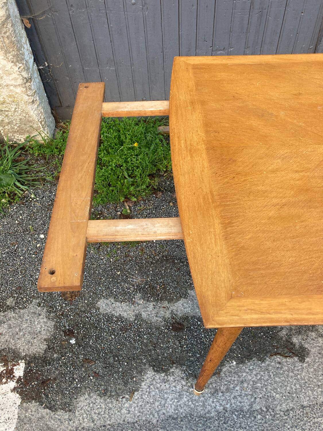 Large vintage Scandinavian style table