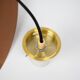 Danish vintage P376 pendant lamp by Fabricius and Kastholm. Nordisk Solar,