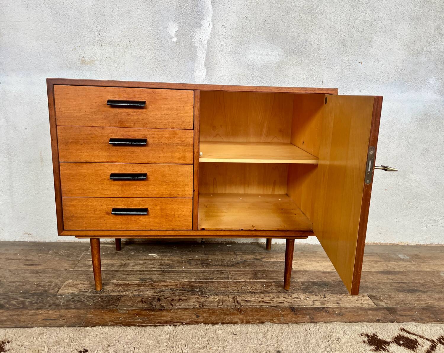 Enfilade scandinave meuble tv vintage