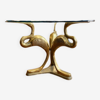 Hollywood Regency Heron Coffee Table