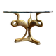 Hollywood Regency Heron Coffee Table