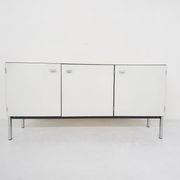 Pierre Guariche for Meurop credenza in vinyl, France 1960's
