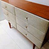 Vintage wooden chest of drawers
