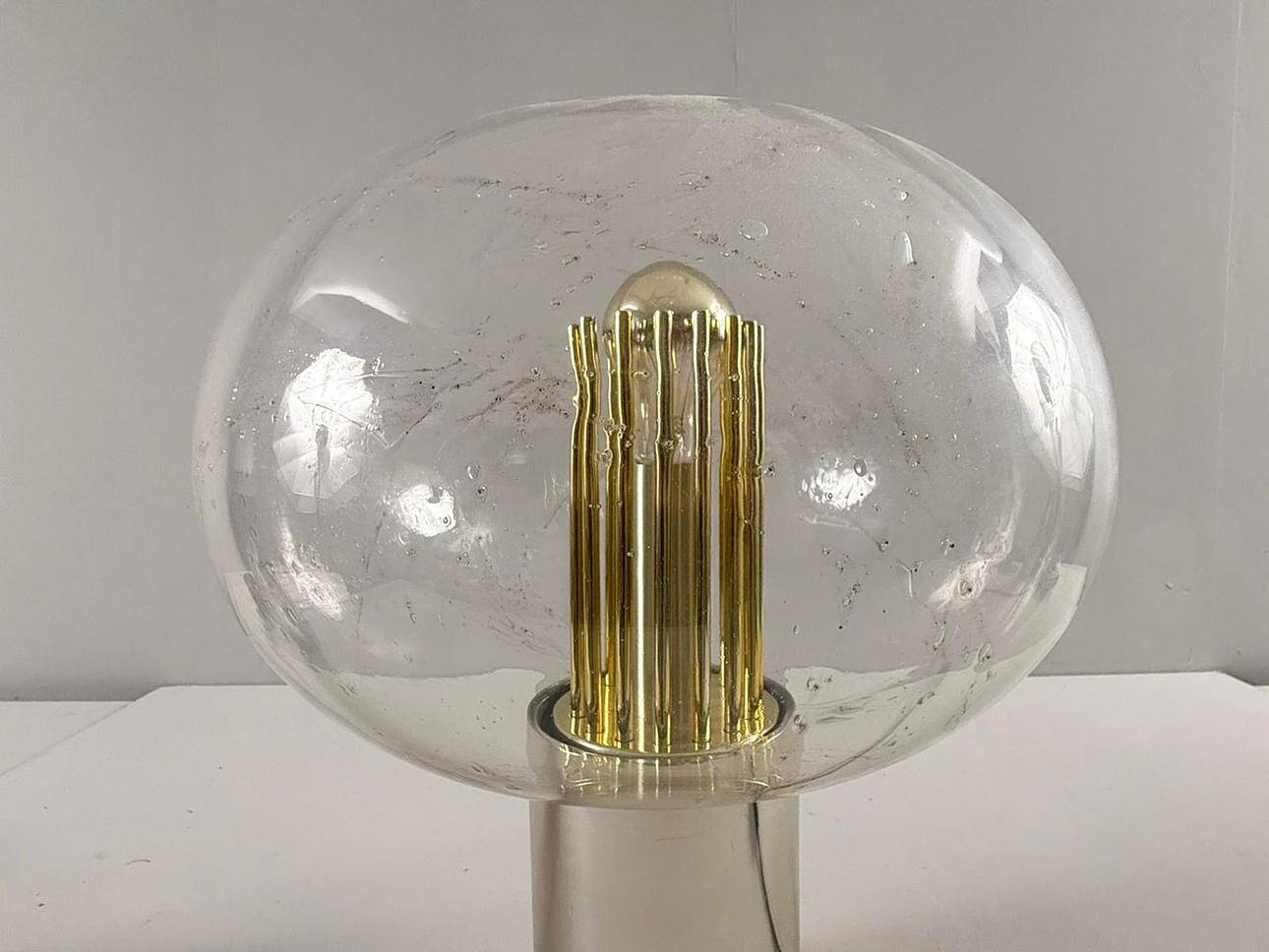 Lampe de table vintage « Big Ball », Doria, Allemagne, années 1970.