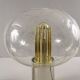 Lampe de table vintage « Big Ball », Doria, Allemagne, années 1970.