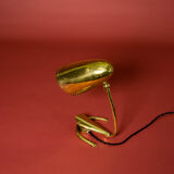 Brass lamp, with switch cover. circa 1950 - France