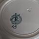 Hamage & Moulin des loups iron earthenware flat plate