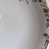Compotier en terre de fer polychrome modèle «Guirlandes» de la manufacture Onnaing