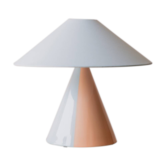 Lampe Caterina pêche + bleu ciel