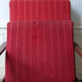 Scandinavian "boomerang" armchair, circa 1960