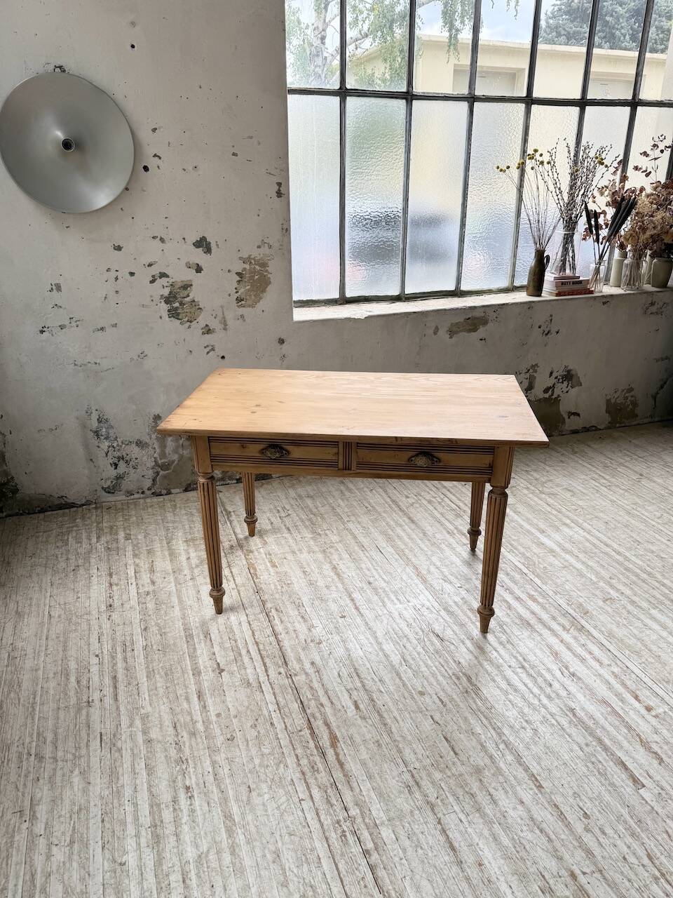 1950s pine desk