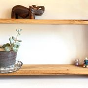 Vintage wooden shelf