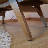 Commode scandinave pieds compas