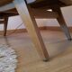 Commode scandinave pieds compas