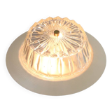 Mid-century Crystal Wall or Ceiling Lamp