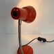Vintage orange desk lamp