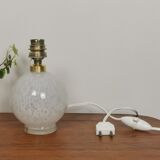 Clichy glass lamp foot