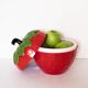 Strawberry red ice bucket