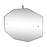 Miroir octogonal des années 50 45x56cm