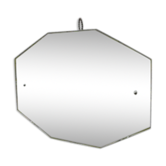 Miroir octogonal des années 50 45x56cm