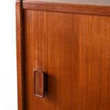 Teak sideboard with sliding door