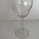 Set of 6 port wine glasses with engraved cherry decor from the 50s/60s