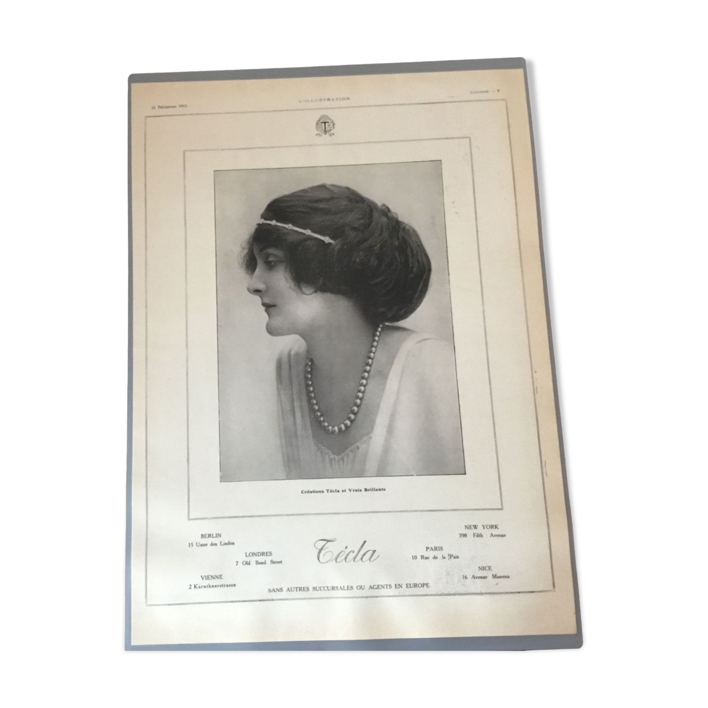 Vintage advertising to frame