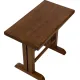 Table d'appoint vintage style Shaker en bois massif
