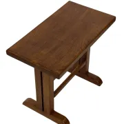 Vintage side table, Shaker-style, compact design, solid wood