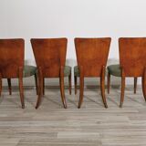 Art Deco Style Dining Chairs by Jindrich Halabala