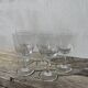 5 cut crystal stemmed glasses