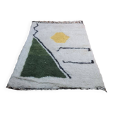 Handmade wool Berber rug 150 X 100 CM