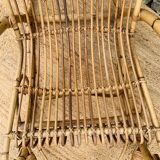 Pair of rattan rocking chairs by Rohe Noordwolde