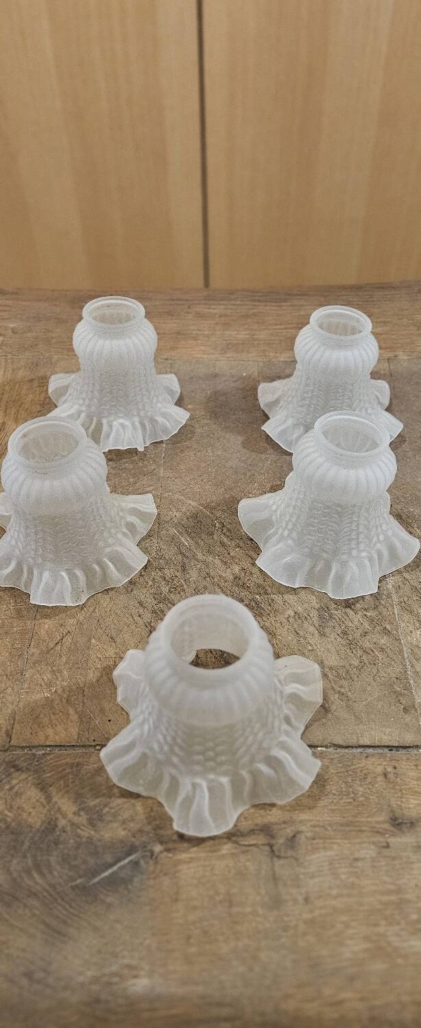 Set of 5 tulip glasses