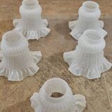 Set of 5 tulip glasses